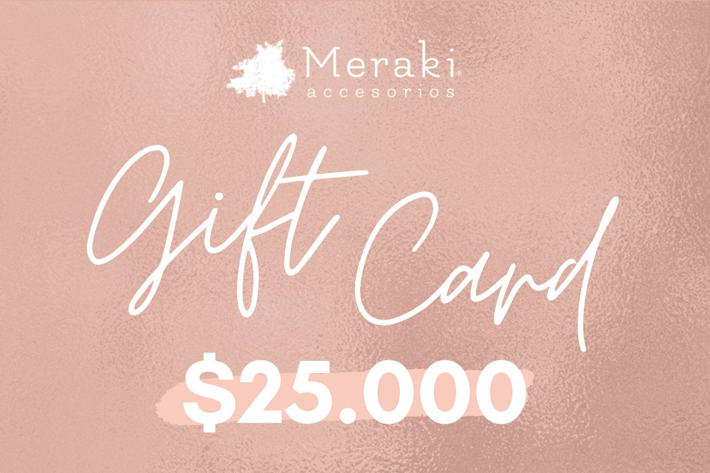 Gift Card de $25.000 en accesorios de corcho portugués