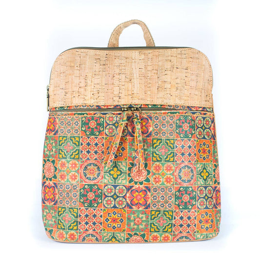Mochila Mujer de Corcho Portugués Cuero Vegano Sustentable