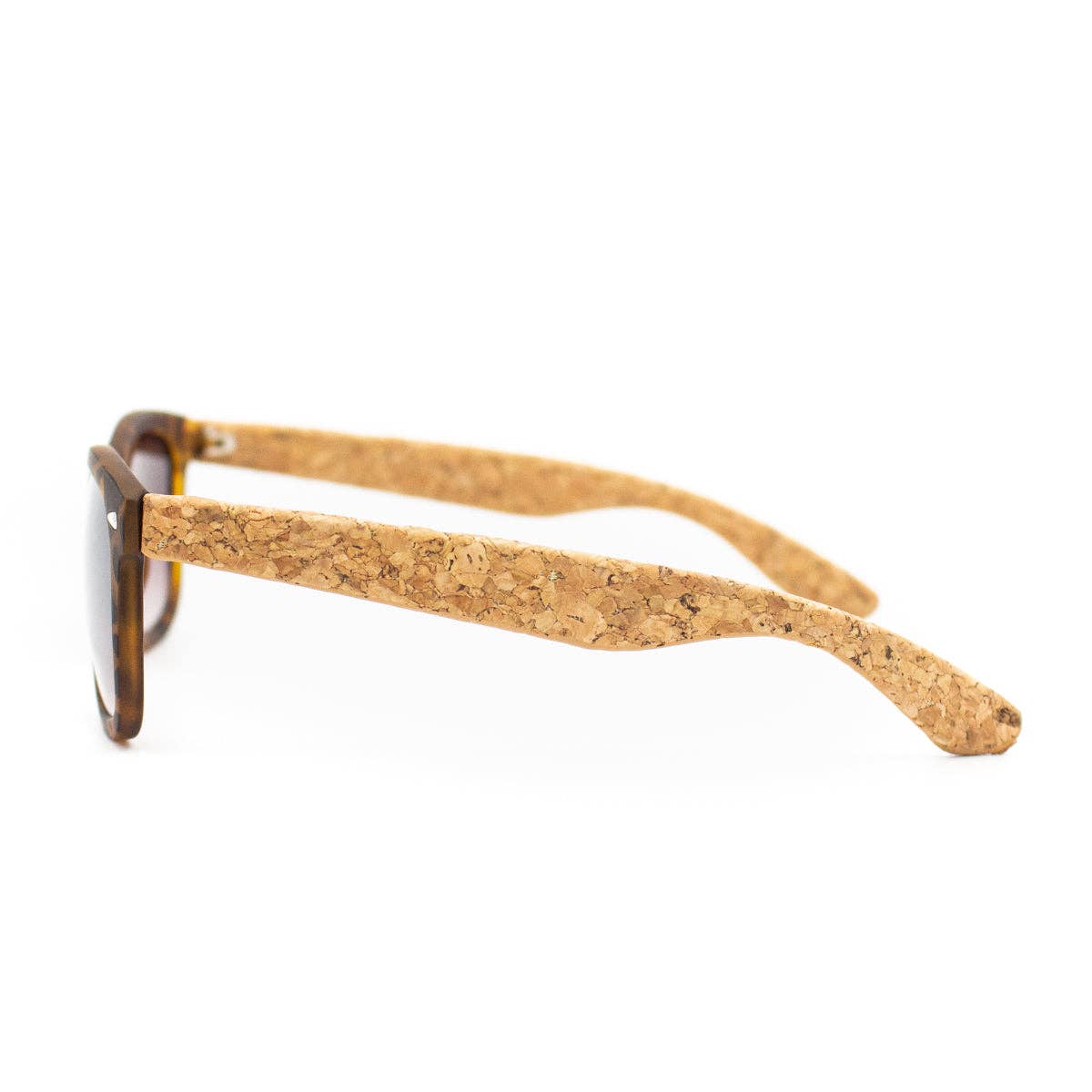 Gafas de Sol Mujer Varillas de Corcho Portugués Madera Vegana y Sustentable Protección UV