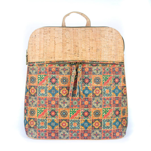 Mochila Mujer de Corcho Natural Cuero Sustentable Vegano Portugal