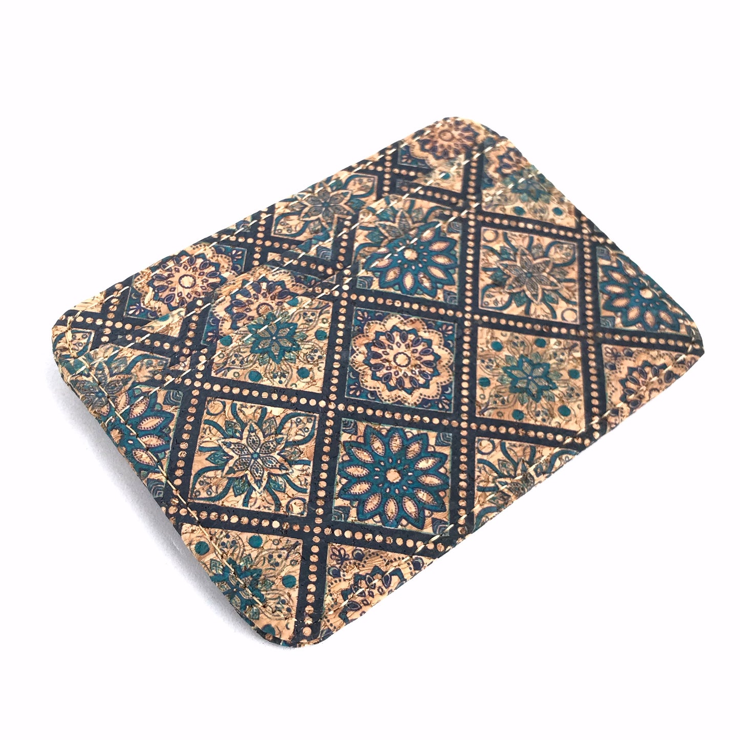 Tarjetero de corcho portugués cuero vegano sustentable Moda Natural Mujer