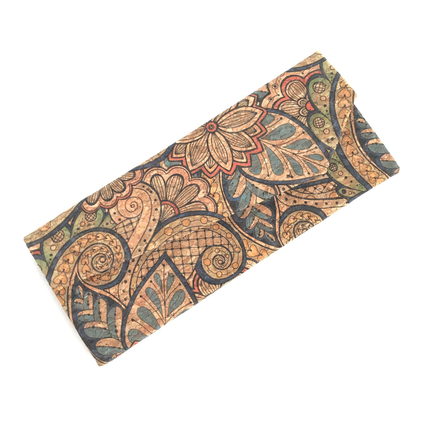 Estuche plegable para Lentes de Corcho Natural Accesorio Mujer Sustentable