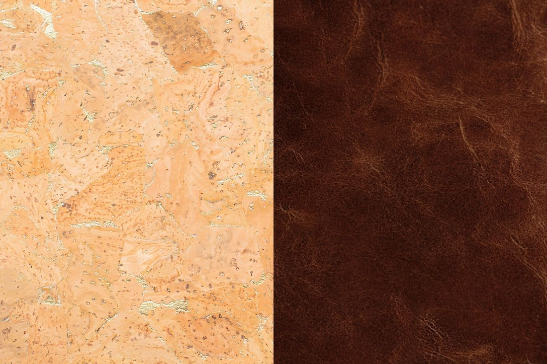 Cartera de corcho vs. cartera de cuero: diferencias reales antes de comprar