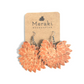 aros de corcho meraki cork flores naranjas