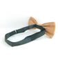 Corbatín de Corcho Natural Moda Hombre Sustentable Elegante Formal