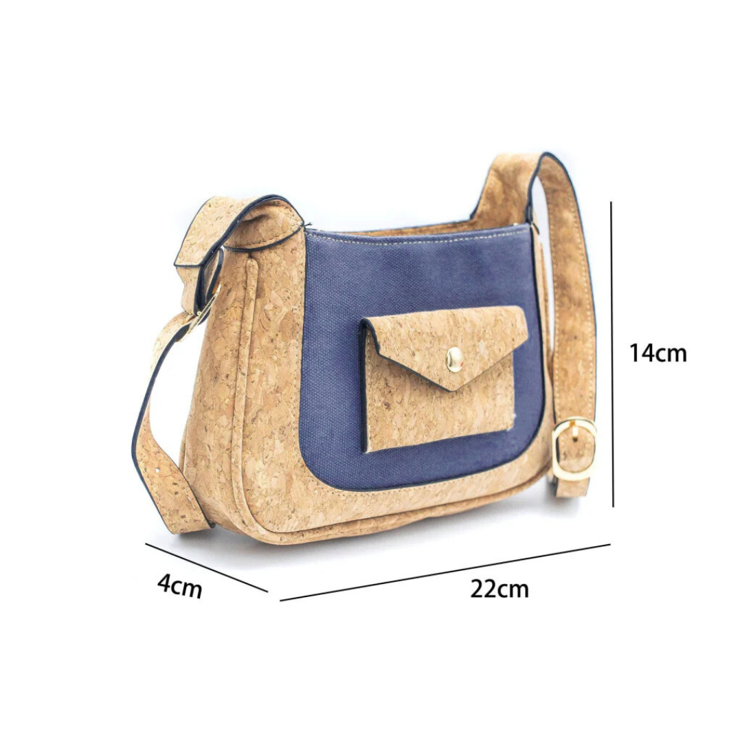 Cartera Milán Blue