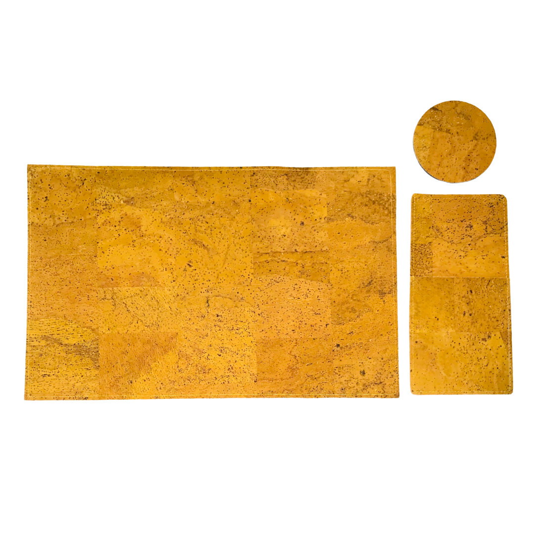 Set 4 personas Individual + Porta Cubiertos + Posavaso