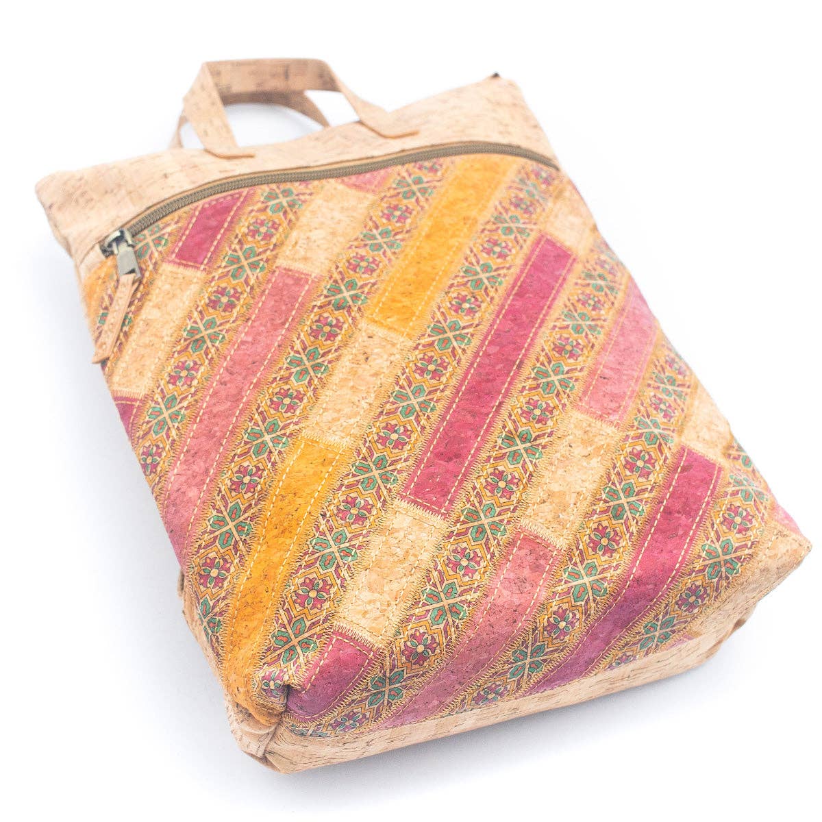 Mochila Jaipur Violeta-Amarillo