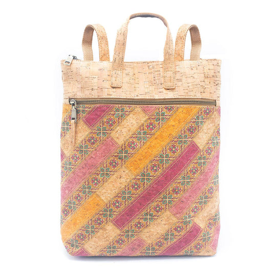 Mochila Jaipur Violeta-Amarillo