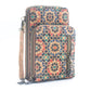 Cartera bandolera para celular de corcho vegano sustentable mujer