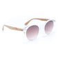 Lentes de sol mujer madera de corcho natural protección uv moda sustentable y vegana 