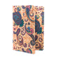 Porta pasaporte de corcho boho