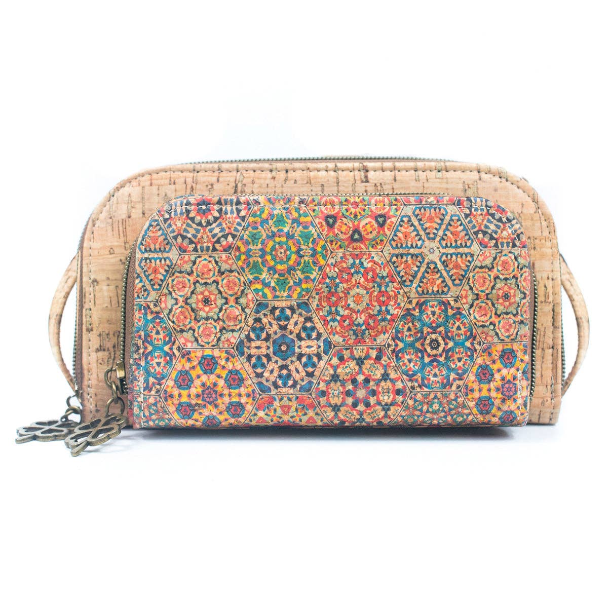 Cartera Bandolera de Corcho Cuero Vegano Sustentable Moda Ecológica Mujer Tendencia 2025