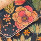 Detalles cartera billetera de corcho vegano sustentable e impermeable