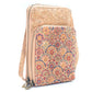 Bandolera Cartera para celular de corcho portugues vegano y sustentable