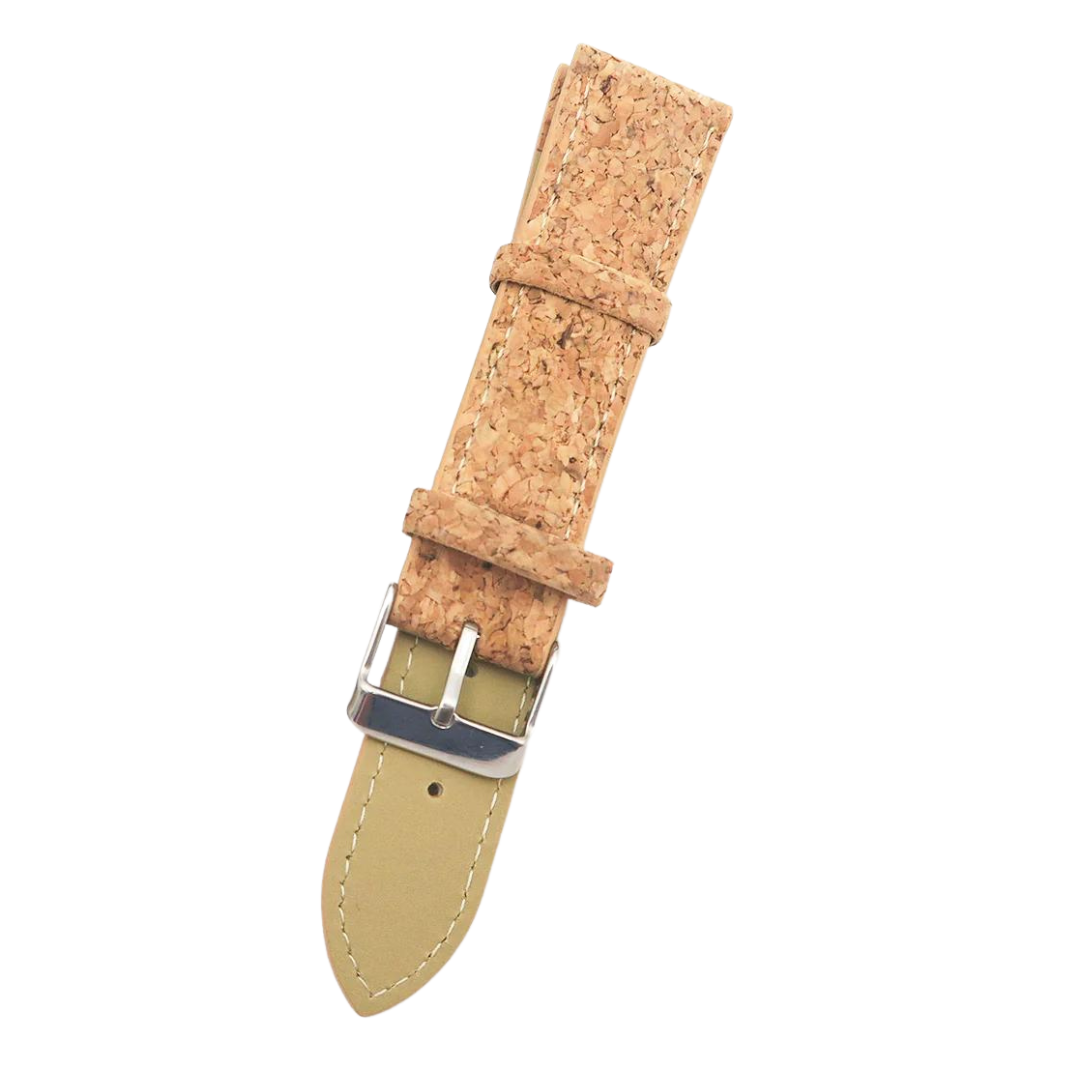 Correa para reloj de Corcho Natural Vegano y Sustentable 21mm