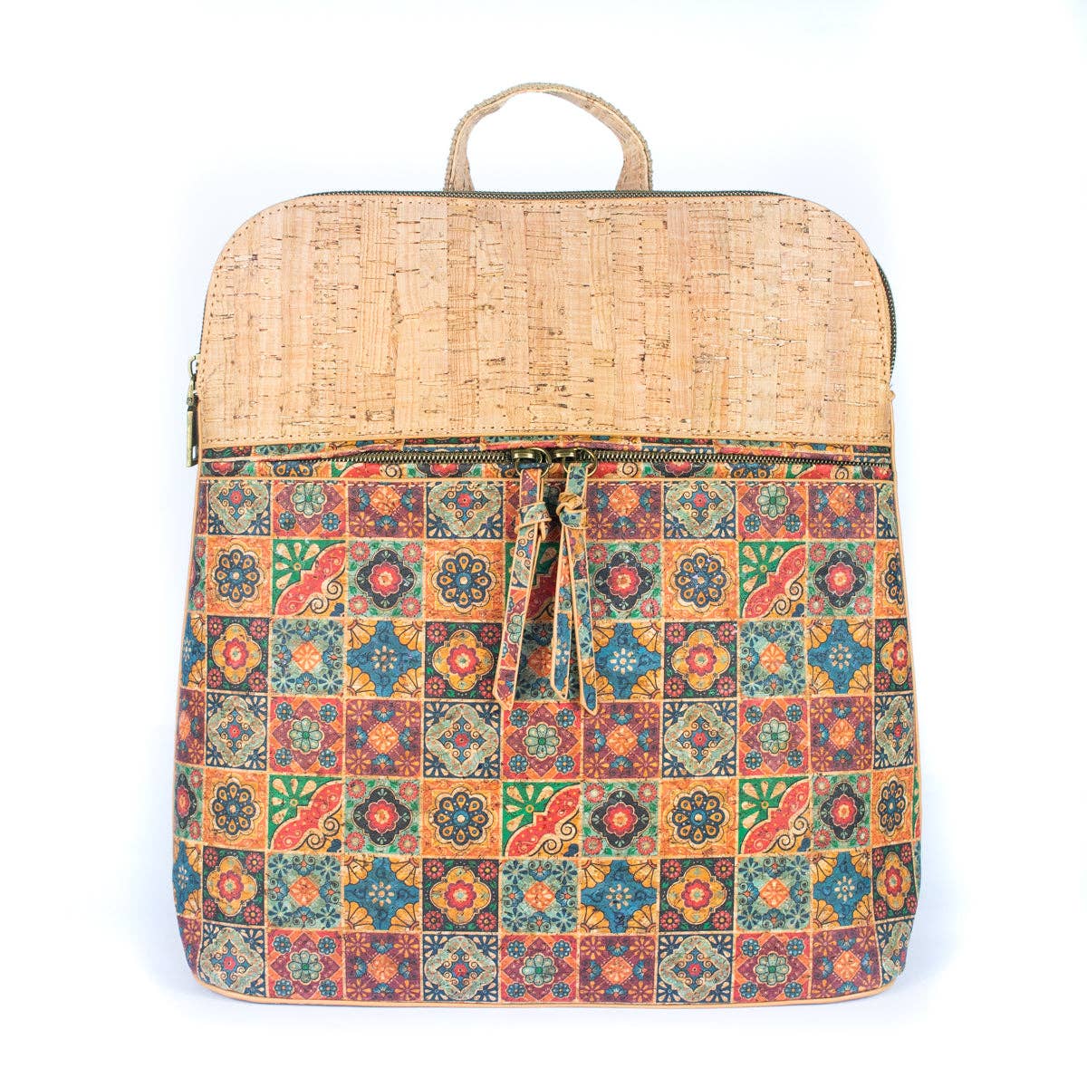 Mochila Mujer de Corcho Natural Cuero Sustentable Vegano Portugal