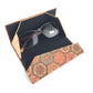 Estuche plegable de corcho natural para lentes de sol u ópticos