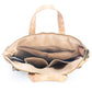Interior Forrado Mochila de Corcho Portugués Cuero Vegano Sustentable para Laptop