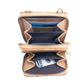 Interior cartera porta celular tarjetero de corcho vegano y sustentable