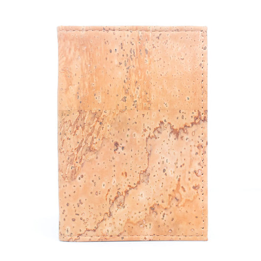 Tarjetero de corcho natural cuero vegano Accesorios sustentables para hombre 