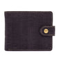 billetera hombre de corcho portugues cuero vegano color negro sustentable