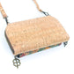 Bandolera de corcho natural impermeable lavable sustentable cartera porta celular mujer