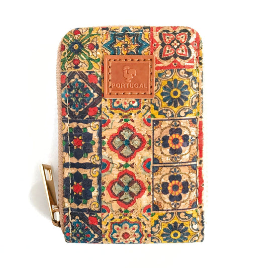 Tarjetero Leque Azulejos