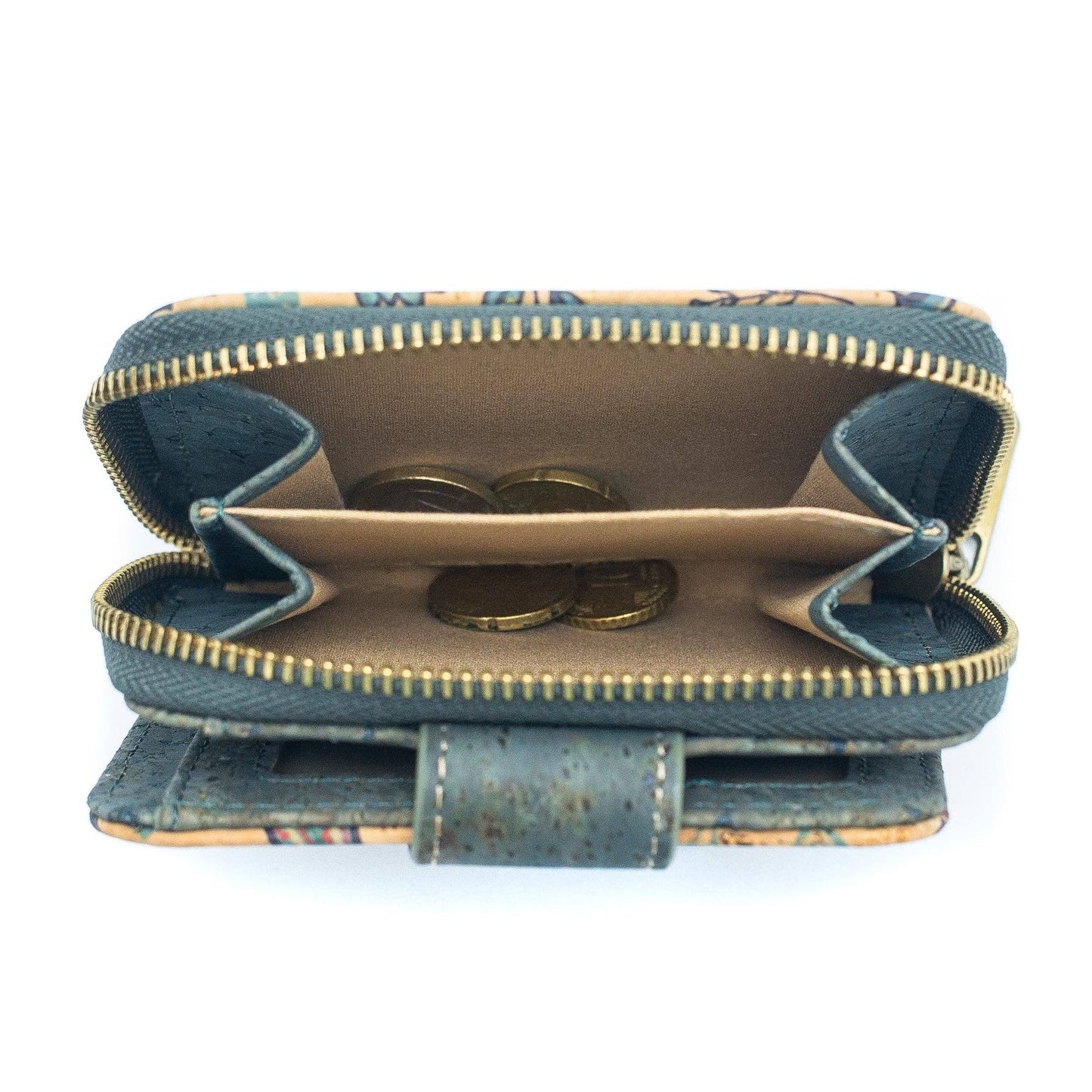 Billetera Mini Turquoise