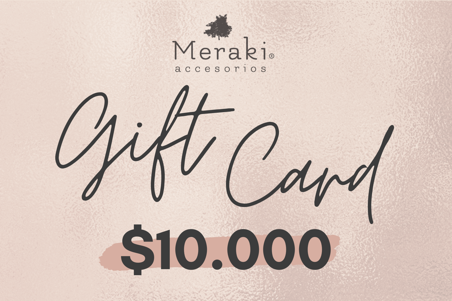 Gift Card de $10.000 en accesorios de corcho portugués 
